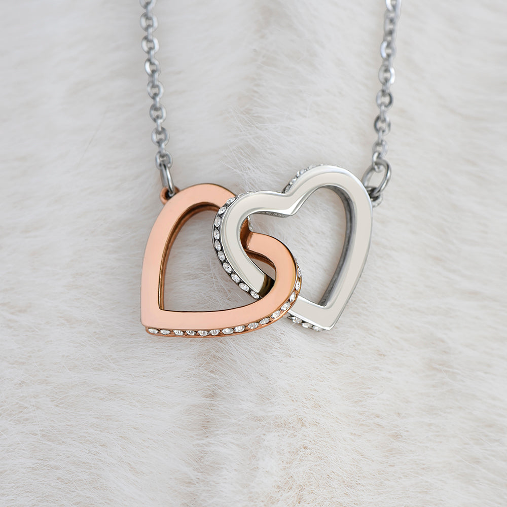 Collar con tarjeta dedicatoria "Siempre voy a estar aquí" - Leonesa