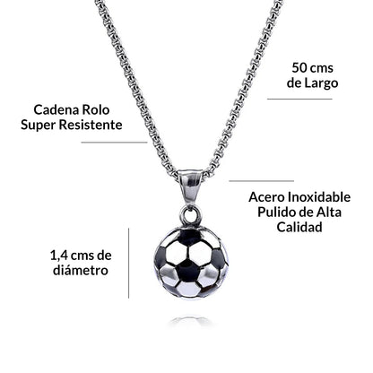 Collar Pelota y tarjeta dedicatoria - Confía en ti mismo - Mamá